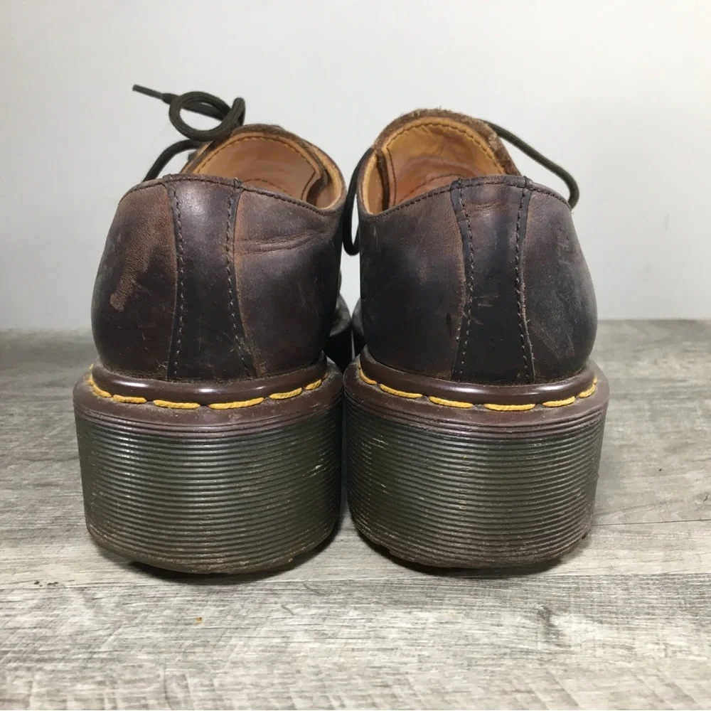 Dr. Doc Martens 1561 England Chunky Crazy Horse Leather Women’s Shoes Vintage 7